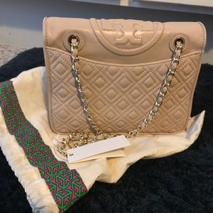 Tory Burch medium Fleming convertible bag.